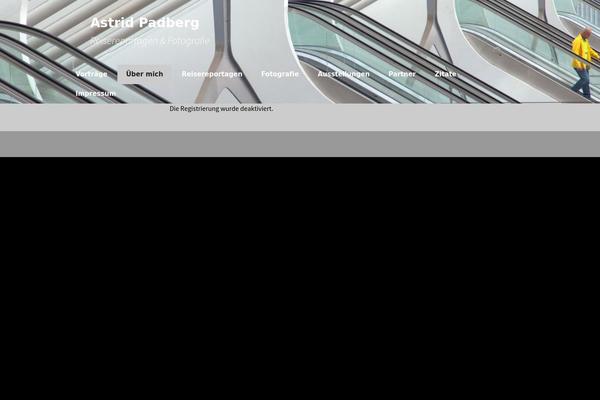 astrid-padberg.de site used NuvioAxis Green