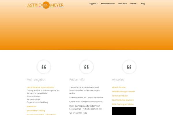 Nimble theme site design template sample