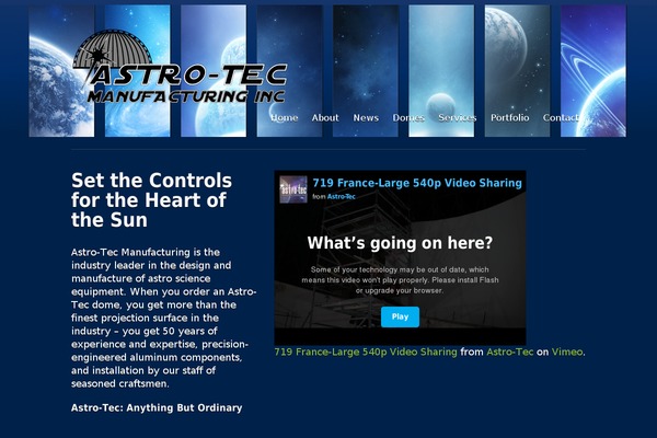 Inspire theme site design template sample