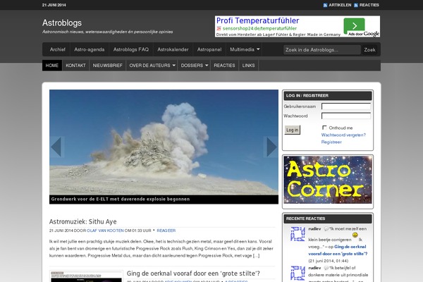 Streamline theme site design template sample