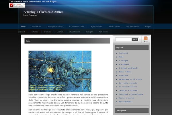 ShootingStar theme site design template sample