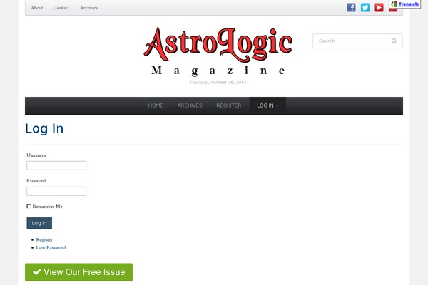 Tribune theme site design template sample