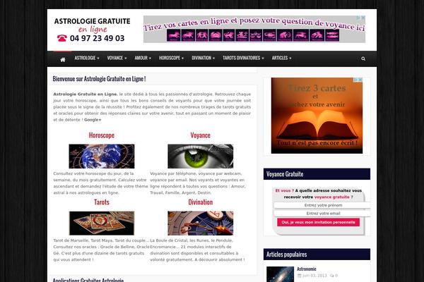 Theme Rush theme site design template sample