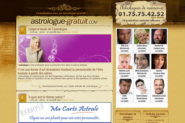 astrologue-gratuit.com site used Aspire-fr