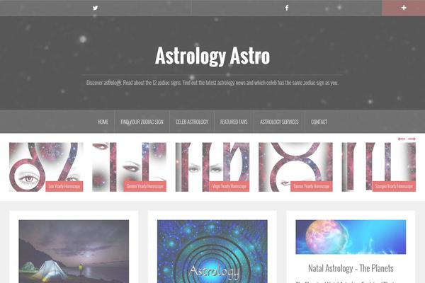 Oria theme site design template sample