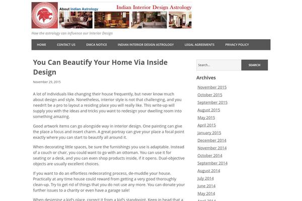 Minimize theme site design template sample