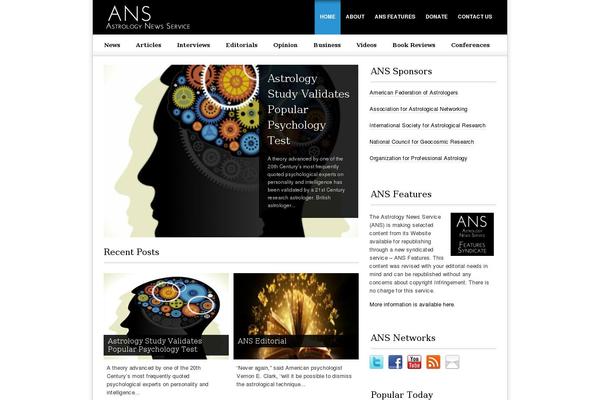 Site using Sassy Social Share plugin