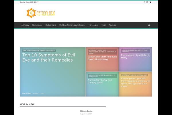 Newspaper theme site design template sample