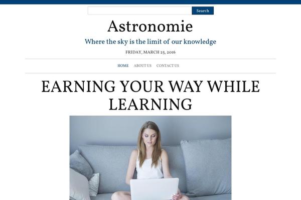 NewsFrame theme site design template sample