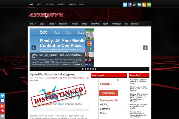 TechDaily theme websites examples