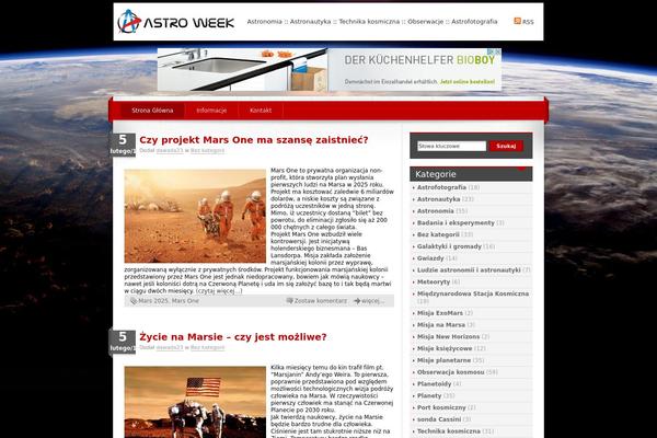 iDream theme site design template sample