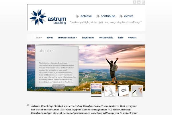 SimplePress theme site design template sample
