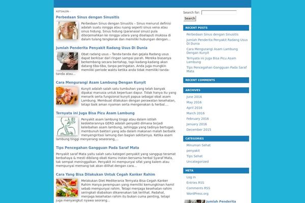 Nyeo theme site design template sample