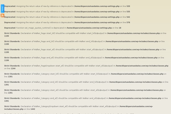 astuasbalas.com site used Genkitheme-10