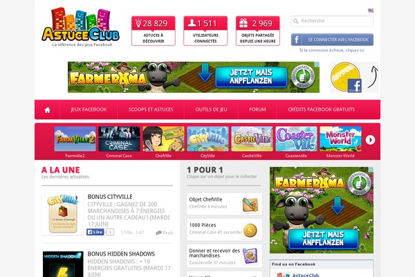 astuceville2 WordPress theme, websites list used astuceville2 theme astuceville2 theme websites examples