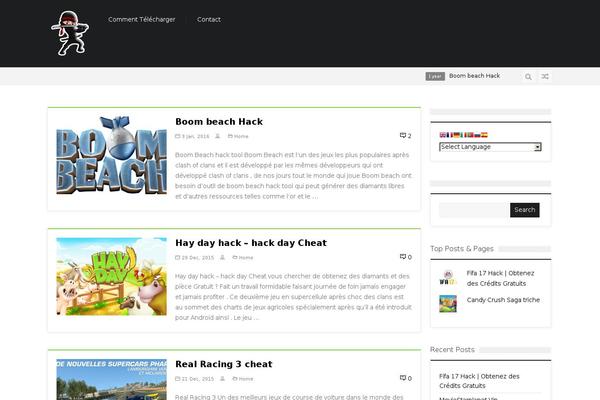 Site using Drag And Drop HTML Visual Editor, WYSIWYG. Flux Live! By Plug & Edit. plugin