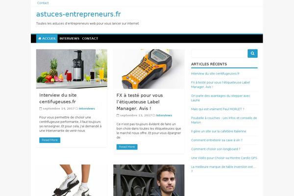 Matata theme site design template sample