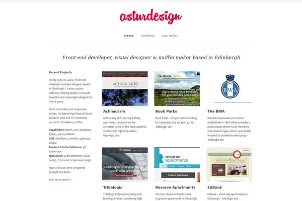 Classica theme site design template sample