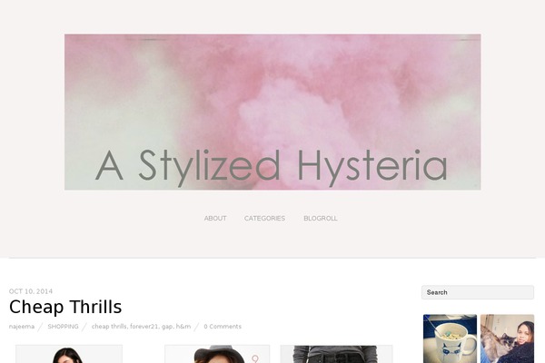 Site using Alpine PhotoTile for Pinterest plugin