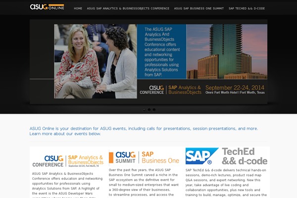 inFocus theme site design template sample