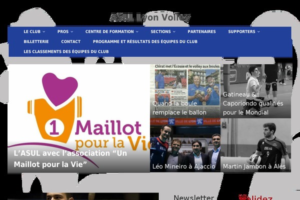 asulvolley.com site used Entrance