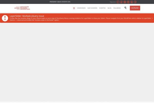 Site using Mailpoet plugin