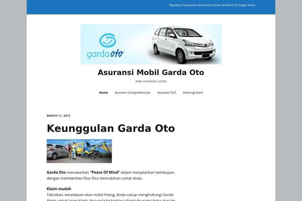 Make theme site design template sample