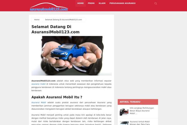 MagXP theme site design template sample