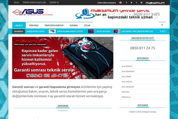 Savvy theme site design template sample