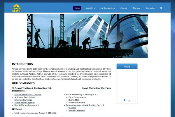 Site using Collapsible Widget Area plugin