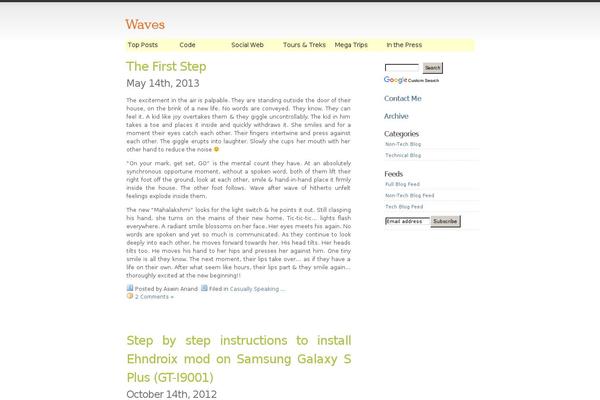 Simpla theme site design template sample