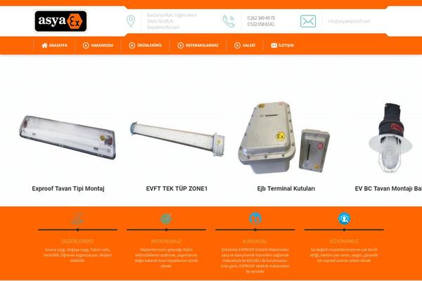 Yakamoz theme site design template sample