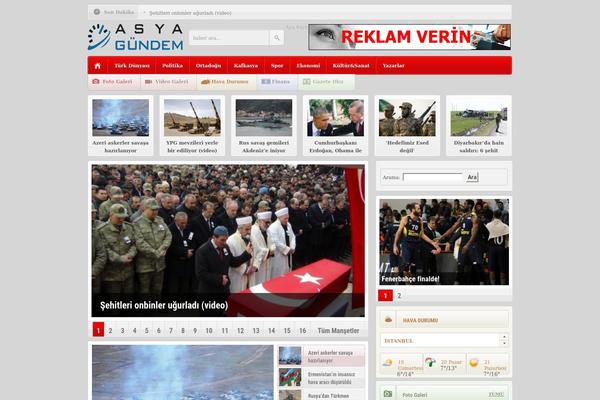 HaberMatik V3 theme site design template sample