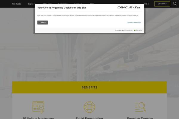 Dynamic17 theme site design template sample