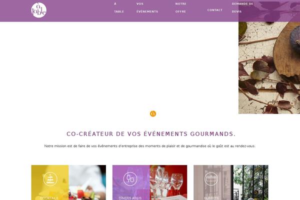 Bodega theme site design template sample