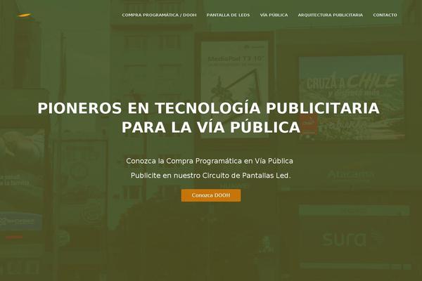 Oneup theme site design template sample