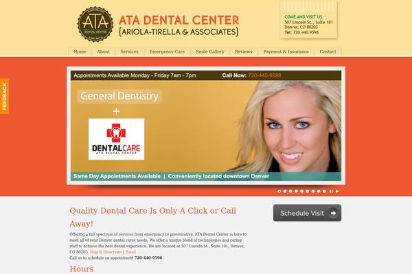 PureVISION theme site design template sample