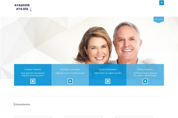 Clinico theme site design template sample