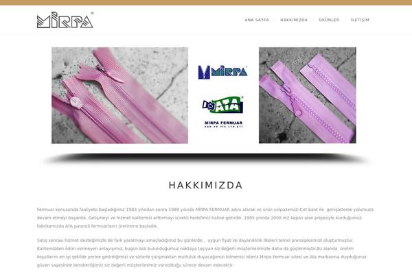 NUVO theme site design template sample