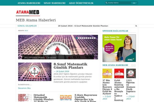 FastNews Light theme site design template sample