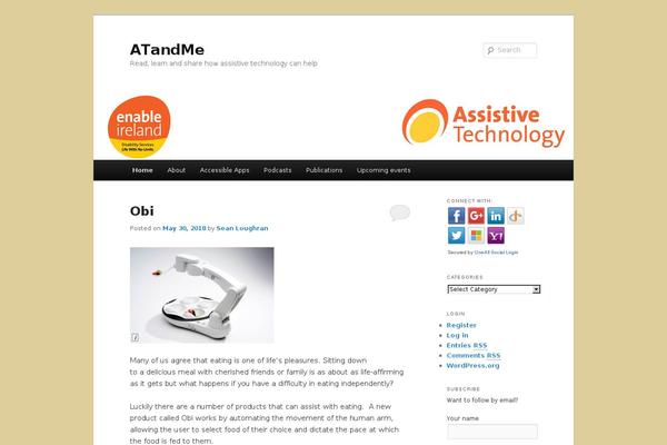 Site using WP Accessibility plugin