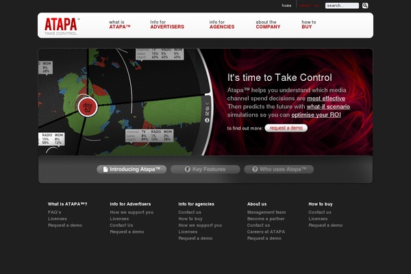 Bones theme site design template sample