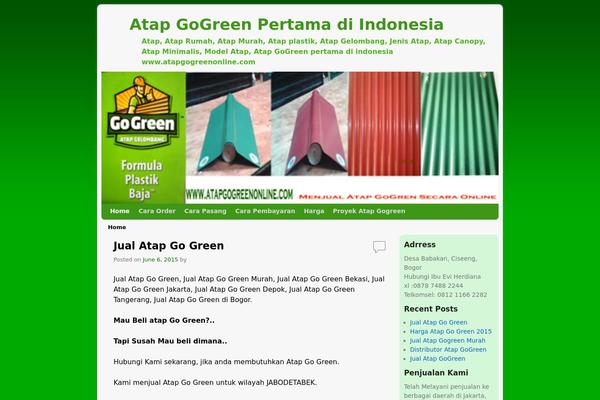 Aspen theme site design template sample