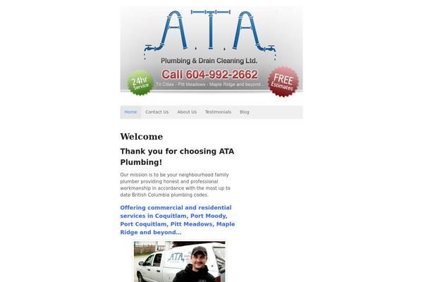 Canvas theme site design template sample