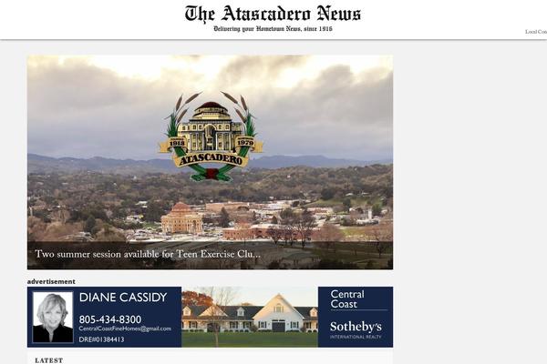 Site using Newsletter-leads plugin