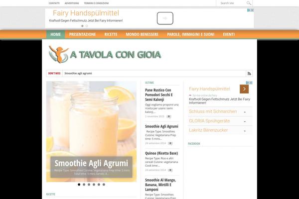 Max Mag theme site design template sample