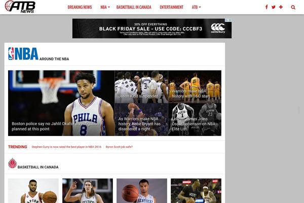 Top News theme site design template sample