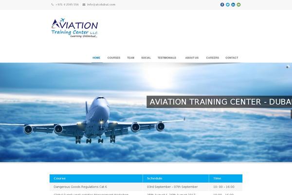 Maxima theme site design template sample