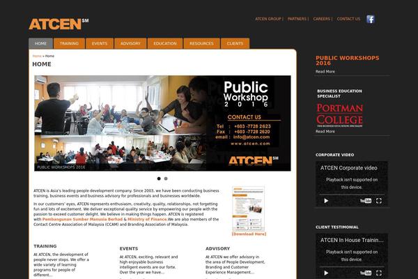 Grid Theme Responsive theme site design template sample