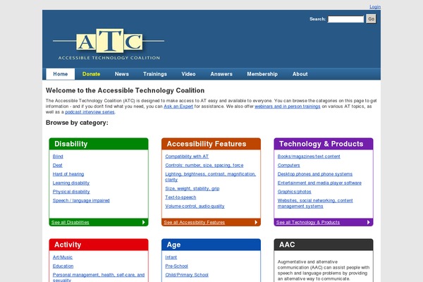 Site using Wheel-of-life plugin